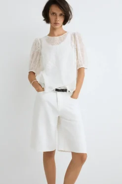 eseOese BLUSA ROMÁNTICA GRISELDA