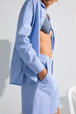 eseOese CAMISA OVERSIZE STRIPES