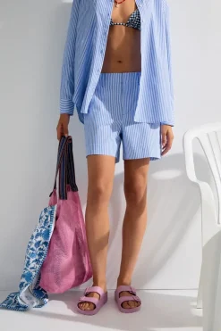 eseOese CAMISA OVERSIZE STRIPES