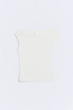 eseOese CAMISETA ASIMÉTRICA NAOMI