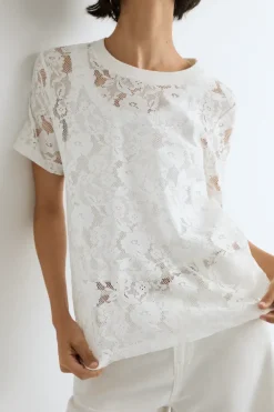 eseOese CAMISETA ENCAJE LACE