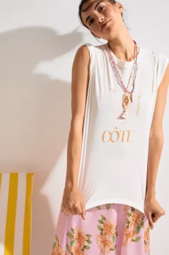 eseOese CAMISETA ESTAMPADA COTE