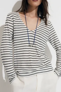 eseOese CAMISETA LINO STRIPES
