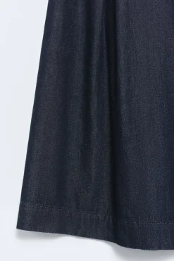 eseOese FALDA MIDI DENIM PHOENIX