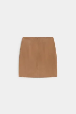 eseOese FALDA MIDI SUEDE DYLAN