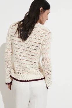 eseOese JERSEY CROCHET CARMELA