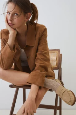eseOese MOCASÍN SUEDE WRINKLED