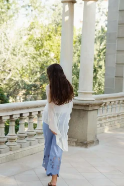 eseOese PANTALÓN ALGODÓN LOTUS