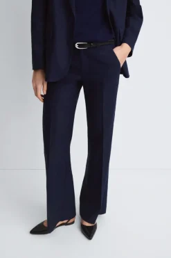 eseOese PANTALÓN FLUIDO HABANA