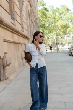 eseOese PANTALÓN TIRO BAJO WIDE COOPER