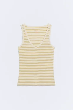 eseOese TANK ALGODÓN STRIPES