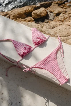 eseOese TOP BIKINI CUADROS VICHY