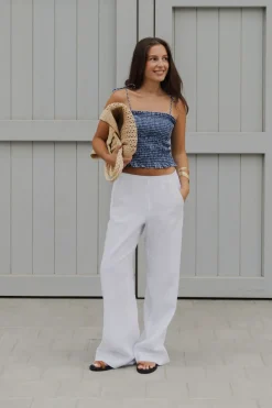 eseOese TOP VICHY PICNIC