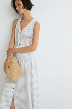 eseOese VESTIDO RAYAS AIGUABLAVA