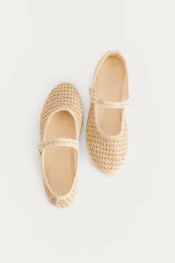 eseOese ZAPATO MARY JANE RAFIA