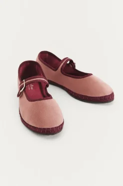 eseOese ZAPATO TERCIOPELO MARY JANE